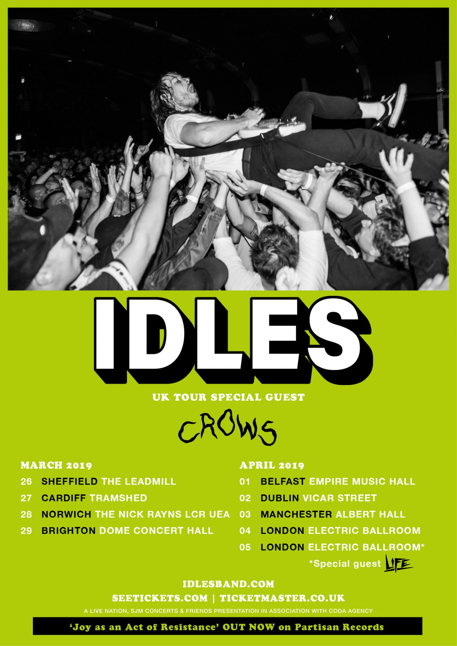 idles uk tour