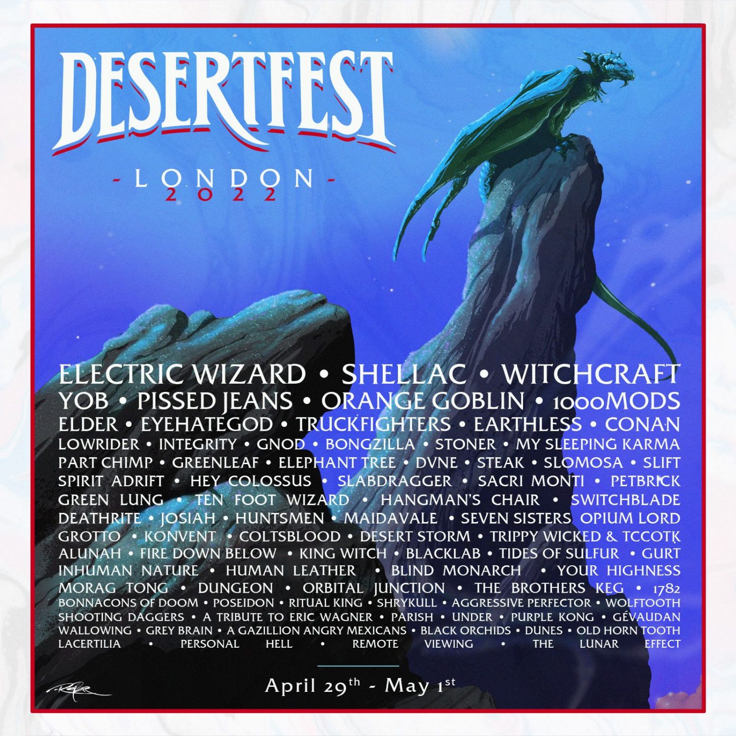 DESERTFEST 2021 POSTPONED Electric Ballroom Camden Iconic Music Venue