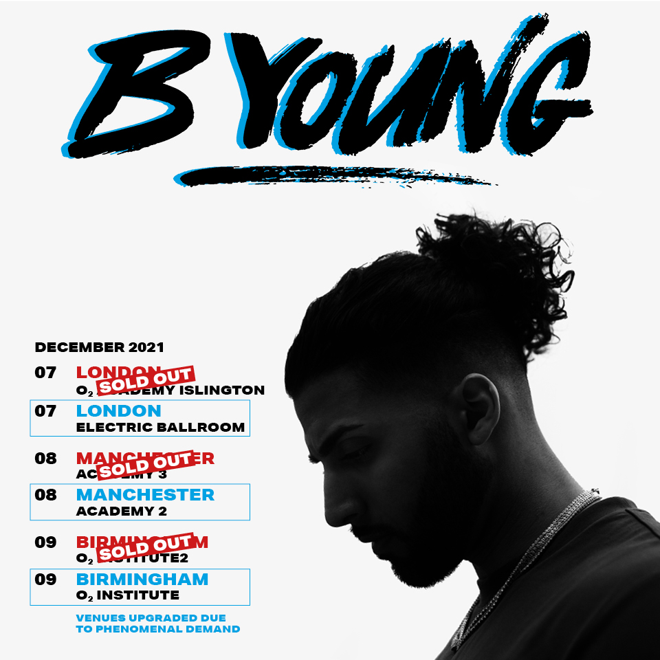 b young tour uk