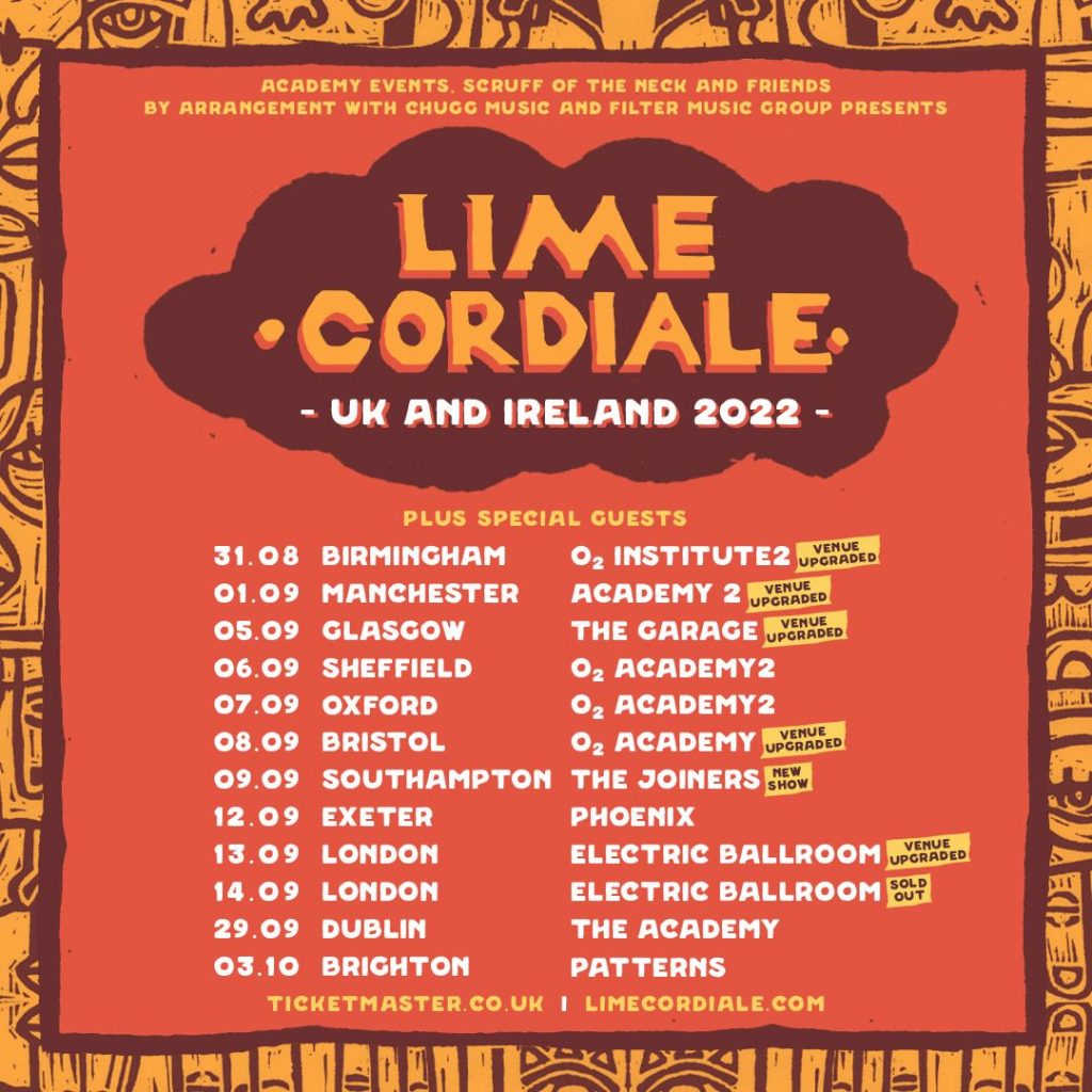 Lime Cordiale RESCHEDULED Electric Ballroom Camden Iconic Music Venue