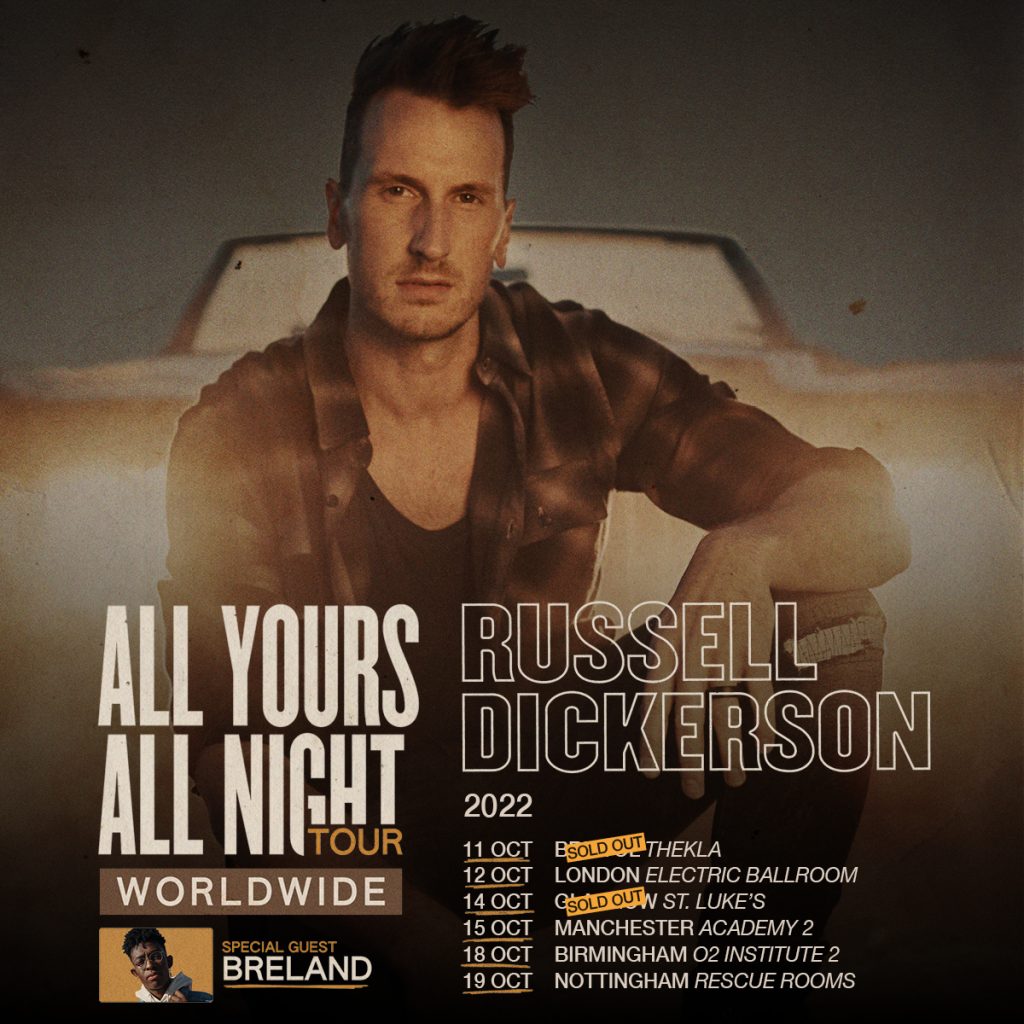 Russell Dickerson Electric Ballroom Camden Iconic Music Venue
