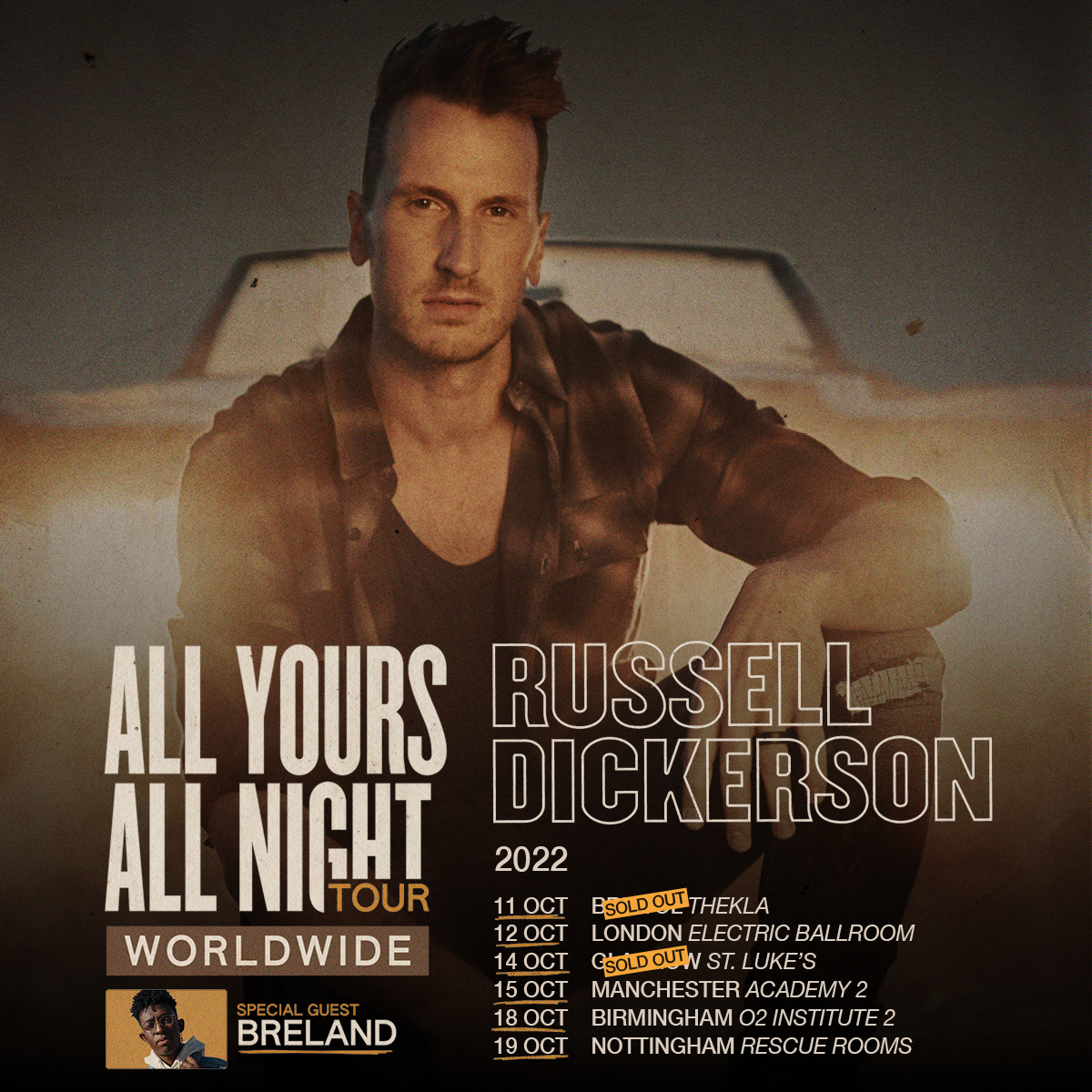 Russell Dickerson Electric Ballroom Camden Iconic Music Venue